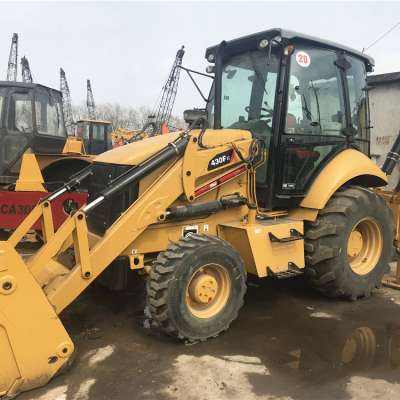 Used Caterpillar CAT 430F Backhoe Loader, USA CAT 430E 420E 420F 430F 450E Backhoe Loader in Shanghai backhoe 4x4