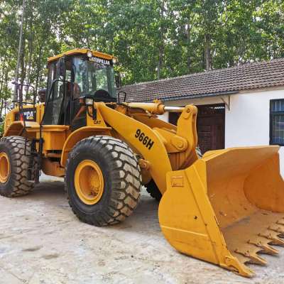 Strong Power cat Second Hand wheel loader 966h