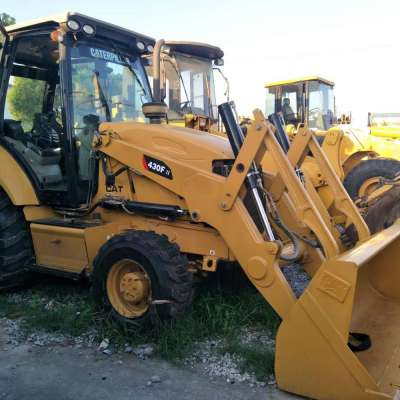 Strong Power Equipment Cat 430F Model for heavy work/ Working Condition Backhoe Loader for sale